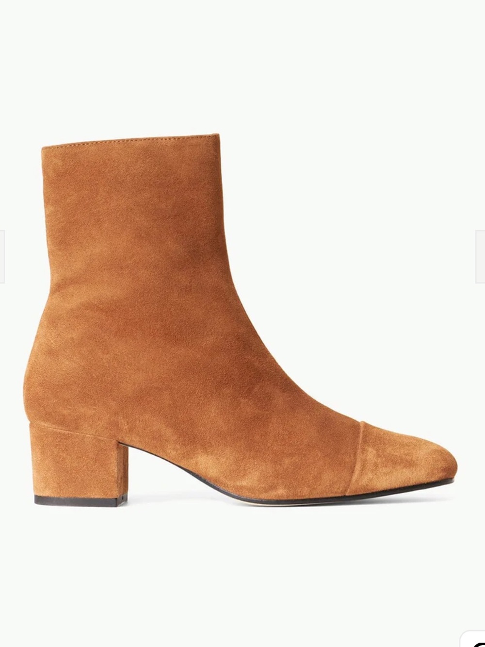 STAUD Aimee Short Boot Tan Suede Size 40.5